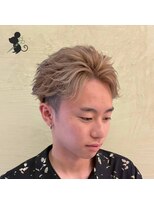 ヘアーコテージ ココ(hair cottage CoCo...)&nbsp;ハイトーンベージュスタイル