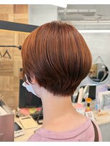 オーク あざみ野(OAK)&nbsp;ショート×オレンジブラウン