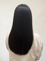 ライナス(Linus)&nbsp;髪質改善カラーブリーチなし透明感コリアンブラック秋カラー