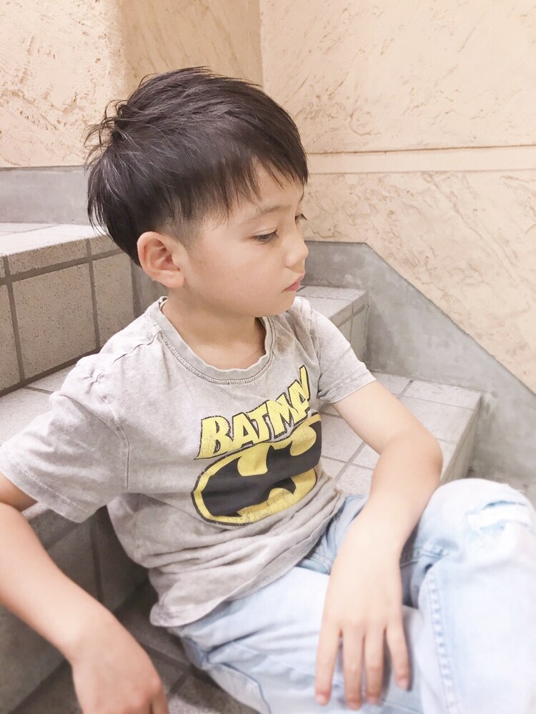 キッズカット☆男の子ショートヘア☆：L020830372｜アムールマヤのヘア 