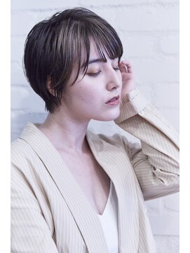 ラレイ(Lalei) 【ささきまさき】小顔ショート+ハイライト+ベージュカラー