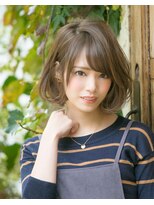 ロンドフルール 大宮東口(Lond fleur)&nbsp;【林　飛夕也】フォギーベージュ×耳かけボブ♪