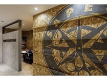 半個室のシャンプースペースでリラックスできます♪