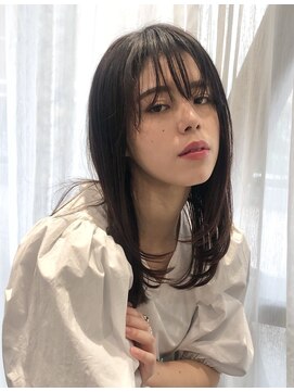 エムスラッシュ みなとみらい馬車道店(M SLASH) M.SLASH馬車道/セミディ/ワンカール/ダークトーン