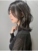 【morio池袋】セミロングイヤリングカット♪