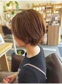 伸ばしかけショート
