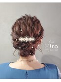 【札幌円山　ヘアセット(アップスタイル)】