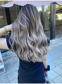 夏にピッタリ_超ロングバレイヤージュ_
