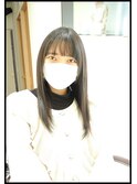 齋藤飛鳥のストレートヘアースタイル