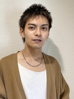 サク 田町芝浦(Sac.)&nbsp;石原和樹　グレーベージュ カーキベージュ 刈り上げなしショート