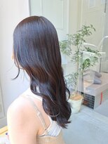 ラフランクリー(la frankly)&nbsp;ヌーディーカラー/小顔ひし形/髪質改善/レイヤースタイル