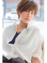 ノア 北山(NOA)&nbsp;韓国風デザインカラーシルキーベージュショート　5