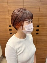 クリアーオブヘアー 一社店(clear OF HAIR)&nbsp;ショート×オレンジカラー