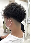 【横顔イケメン】ワイルドツーブロック×フェードカット