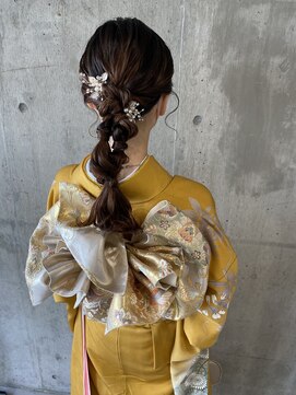 エイミー 伏見店(aemii) 大人のポニテ