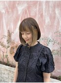 大人ボブ◇インナーカラー◇