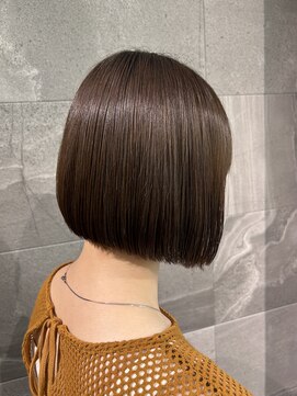 テラスヘアラボ 新潟駅南(TERRACEhairLab.) 【艶髪オレンジブラウン】