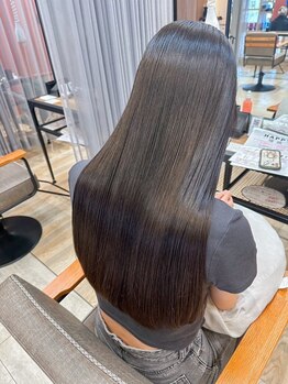 バランス ヘアーアンドアイラッシュ 野田店(balance.)の写真/【北長瀬/問屋町/大元】乾かすだけで纏まる圧倒的な艶髪へ◎髪質改善専門店が使用する髪質改善メニュー開始