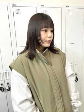 クリアーオブヘアー 池下店(clear OF HAIR) 梅雨前の癖毛撃退!straight perm !