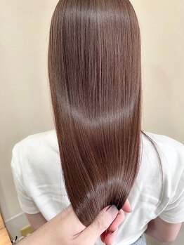 エヌアンドエー 草加店(N&A)の写真/《カット+カラー+4stepオージュアTR¥11550》厳選した質改善トリートメントで最上級うる艶美髪へ☆