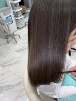 リーホリエ(Lee Horie) 脱白髪染めハイライト×髪質改善トリートメント【池本】