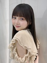 コア 銀座(COA) 小顔レイヤー 前髪顔周り 髪質改善縮毛