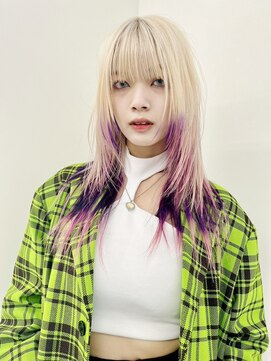 レコ 渋谷(LECO) シャギーロングレイヤー×キャンディデザイン