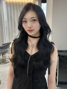 ボタン テンジン(VOTAN tenjin) [ふうかすたいる]ブルーブラック/顔周り/髪質改善/天神韓国ヘア