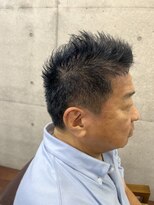 メルシー トータル ブランディング サロン(merci TOTAL BRANDING SALON)&nbsp;大人短髪ヘア/ブルーブラック【横浜】