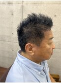 大人短髪ヘア/ブルーブラック【横浜】