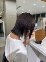 ローレンアオ(LOREN AO)&nbsp;前髪/アンブレラカラー/こなれミディ/イメチェン/ウェーブパーマ