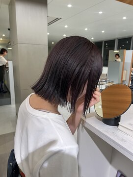 ローレンアオ(LOREN AO) 前髪/アンブレラカラー/こなれミディ/イメチェン/ウェーブパーマ