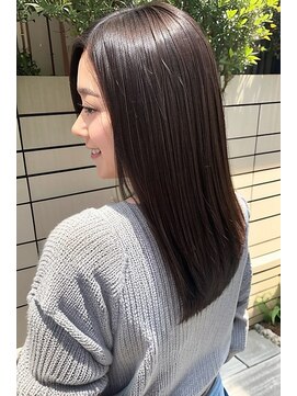 ワンマイル 八潮店(one mile) 根元カラー×ツヤ髪