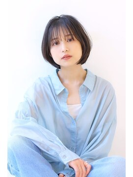 オーロ 千里山店(ORO) 20代30代40代50代ボブルフネビージュ小顔ワンレンショート