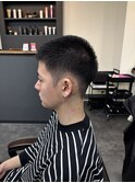 メンズベリーショートオシャレボウズ