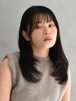 アース 行徳店(HAIR&MAKE EARTH) 王道レイヤーストレートヘア