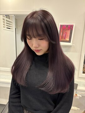 ヴィア(Via) 10代20代30代/ピンクラベンダー/ラベンダーカラー/髪質改善