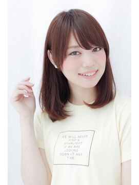 エレノア 新宿新南口(Eleanor) 【新宿】大人可愛いナチュラル春レイヤーミディ（加藤静華）