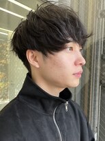 インセプション 銀座(INCEPTION)&nbsp;マッシュパーマ/スペインカールニュアンスパーマ/ダークアッシュ