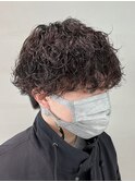 大名波巻きパーマツイストスパイラルパーマッシュウルフカット