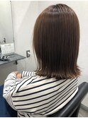 Second   ×　外ハネスタイル