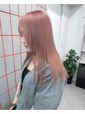 ホワイトグレージュ/デジタルパーマ/チェリーブラウン/渋谷