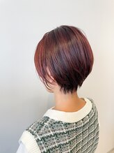 スティリッシュ(stillish) ショートボブ×レッドカラー
