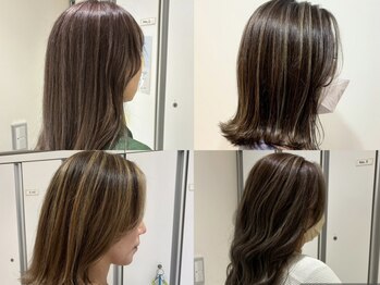 フェイス 伊勢原(FACE。)の写真/《明るい白髪染め/白髪ぼかしが大人気》大人女性の髪質の変化やダメージのお悩みに合わせお洒落カラーを*