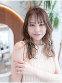 レイヤー／レイヤーカット／大人かわいい／バングカット