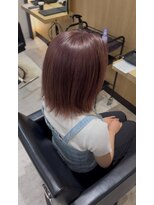 レム 仙台店(L.E.M)&nbsp;《L.E.M 仙台店》レイヤーボブ×ピンクベージュ/及川翔