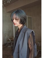 トゥ(TOE)&nbsp;root color × bob