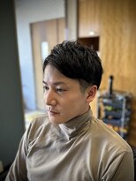 レオヘアワークス(LEO HAIR WORKS)&nbsp;ツーブロック刈り上げ　ビジネスショート　新潟メンズカット