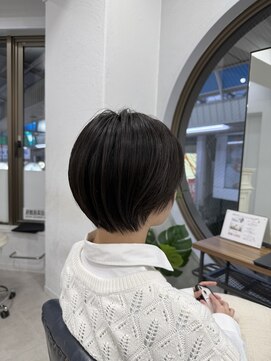 クラン(Chlan) ナチュラルショートヘア×黒髪