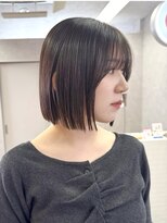 ヘルツ(Hz)&nbsp;【Hz】伊藤　大人かわいい！切りっぱなしボブ